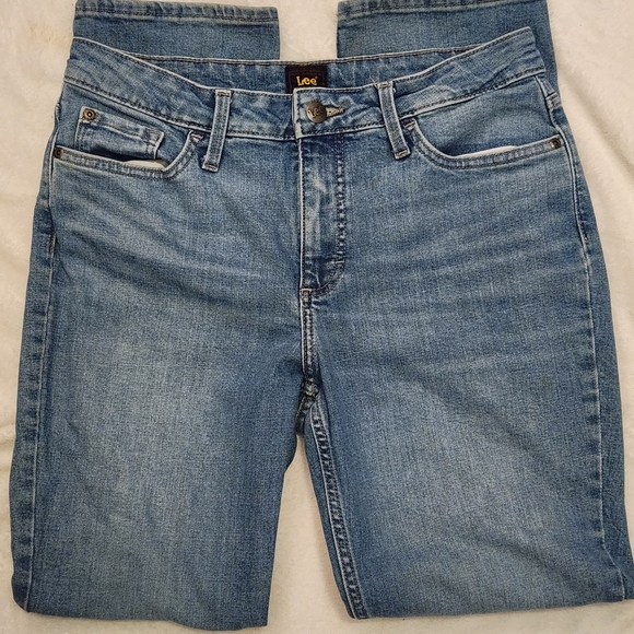 Lee Women's Light Blue Straight Leg Jeans - Picture 1 of 1